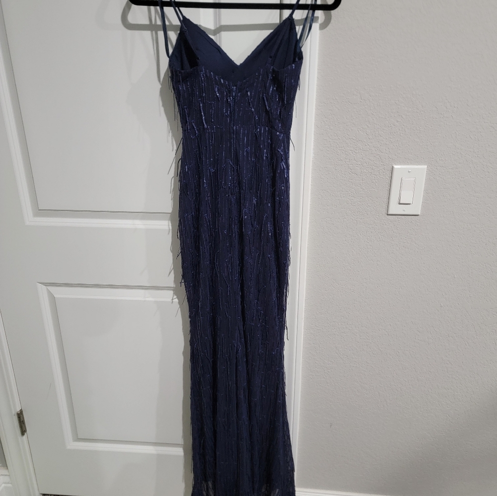 Navy Blue Formal Dress